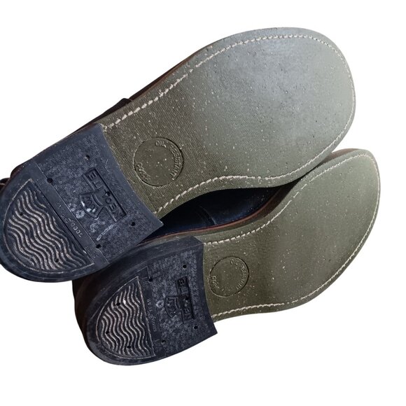 Vintage Red Wing 919 Green Sole 8.5 E Lineman Boots 12 6 code 1976 - Picture 6 of 15